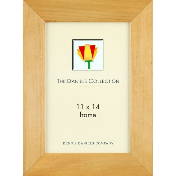 Bevelled natural wood classic by Dennis Daniels - 11x14