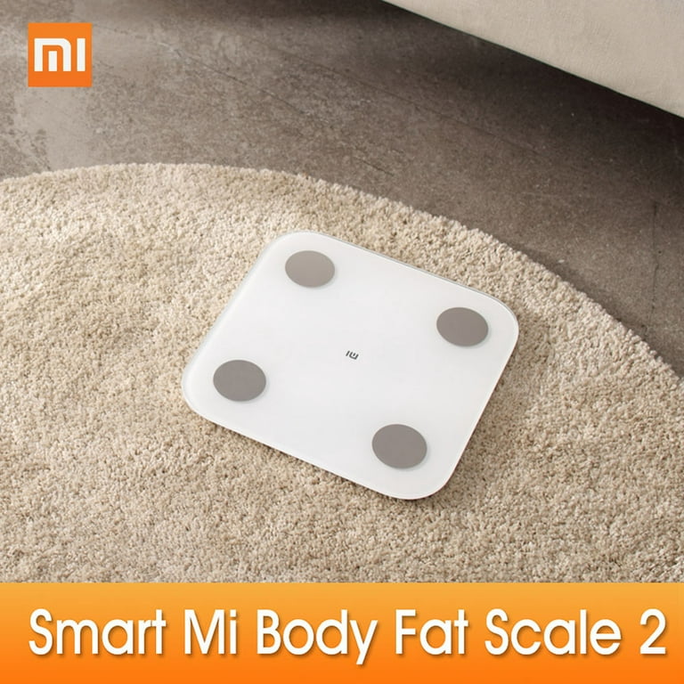 Original Xiaomi Mijia Scale 2 Bluetooth 5.0 Smart Weighing Scale Digital  Led Display Works with Mi fit App for Household Fitness