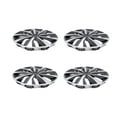 thumbnail image 1 of 14in Hubcaps, 4 Pcs ABS Universal Fit Snap On R14 Wheel Rim Covers for Most Cars Truck SUV, 1 of 7