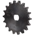 thumbnail image 4 of 420 Sprocket 18 Tooth Carbon Steel Chain Wheel Replacement Accessory 0.7x0.5in Inner Diameter, 4 of 12