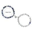 thumbnail image 2 of TopLLC Matching Couple Bracelets Healing Crystal Bracelets For Couples on Clearance, 2 of 9