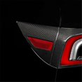 thumbnail image 4 of Real Carbon Fiber for 2024 Car Charging Port Wrap Cover Trim Exterior Accessories, 4 of 5