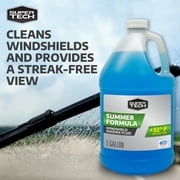 Super Tech Summer Formula Standard Windshield Washer Fluid, 1 Gallon