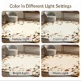 thumbnail image 7 of ODIKA 2'x3' Ultra-Soft Accent Mat, Dining Under Funky Damask Scrolling Vines Ornate Framing Border None Washable, Bare feet friendly, Easy Care Indoor rug for Bedside, Footrest, 7 of 7