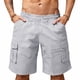 thumbnail image 1 of Ceisia Men's Relaxed Fit Cargo Shorts with Multi-Pocket & Elastic Drawstring Waist Gifts, 1 of 9