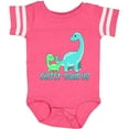 thumbnail image 3 of Inktastic Sister-saurus Cute Brontosaurus Family Boys or Girls Baby Bodysuit, 3 of 5