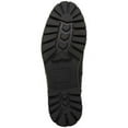 thumbnail image 4 of AQUA COLLEGE Womens Black Padded Waterproof 1" Platform Buckle Accent Lug Sole Desiree Almond Toe Block Heel Zip-Up Booties 7.5 M, 4 of 4