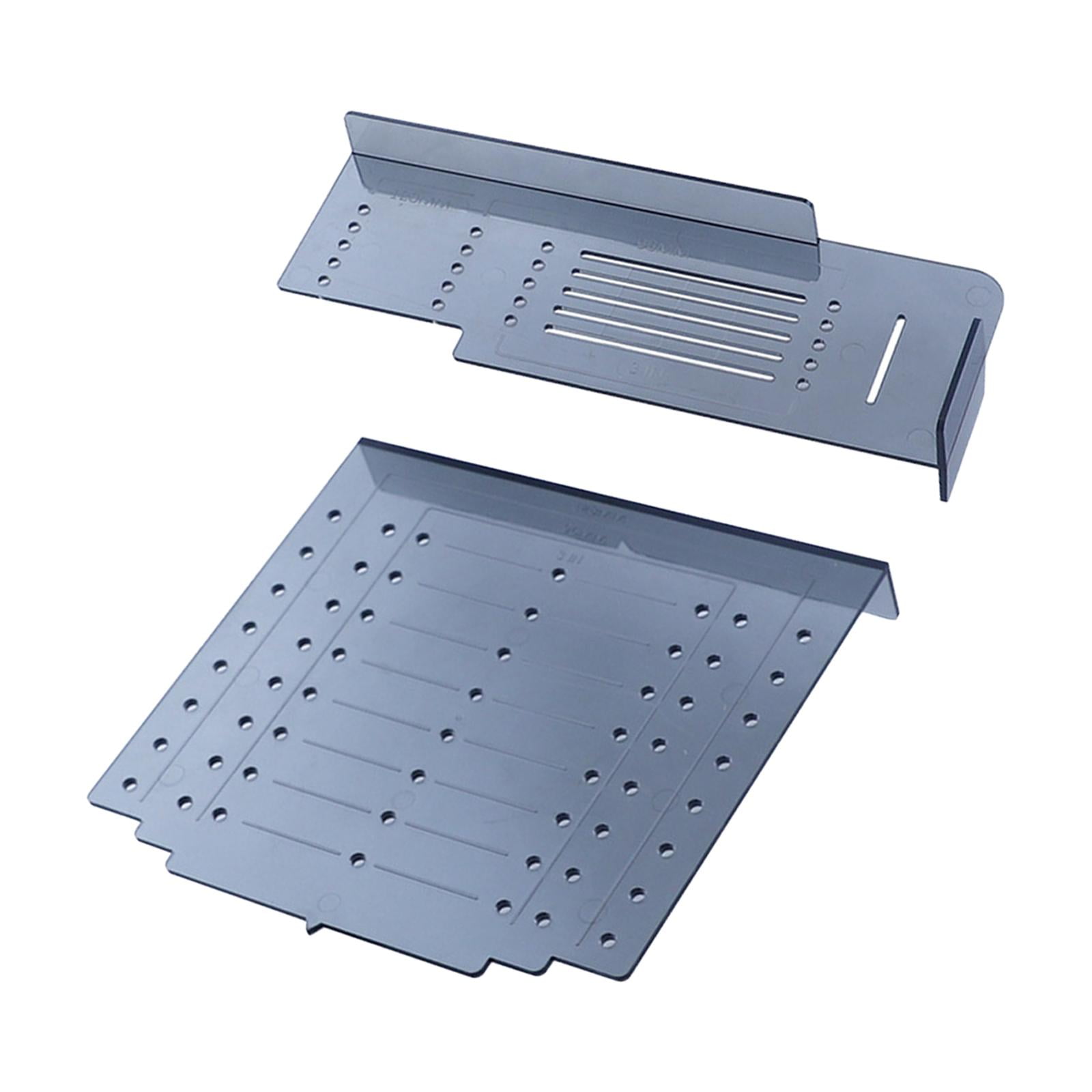 Drawer Handle Template, Center Punching Drill Mounting Template Wood Drawer Handle Template, Center Punching Drill Mounting Template Wood