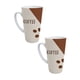 thumbnail image 1 of Duo de tazas de cerámica 502 ml diseño coffee minimalista, 1 of 7