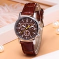 thumbnail image 2 of PVCS Montre en Cuir Épidermique à quartz Neutre Bleu Simule Poignet, 2 of 3