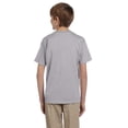 thumbnail image 2 of The Fruit of the Loom Youth HD Cotton T-Shirt - SILVER - M, 2 of 2