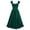 01#Army Green, variant on Gothic Dresses for Women Medieval Renaissance Halloween Costume Lace Up Corset High Low Ruffle Hem Square Neck Vintage Gown