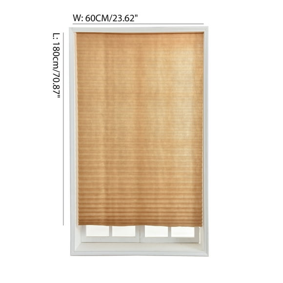 Blinds Window Shades Blackout Tier Room Darkening No Tools No Drill Blackout Blinds for Kitchen, Living Room