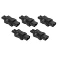 thumbnail image 1 of IEC320 C8 To IEC320 C7 Power Converter, 2.5A 250V 5pcs Black 2 Pin Power Adapter  for Computer for Server Room, 1 of 7