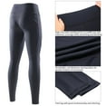 thumbnail image 3 of Women's High Waist Yoga Pants Fitness Pants Tummy Control Gym Workout Running 4 Way Stretch Yoga Leggings, 3 of 7