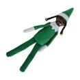 thumbnail image 3 of Muñeco Elfo De Navidad De 10 Pulgadas, Juguetes De Peluche De Resina, Adornos Navideños para Decoración De Fiesta En El Hogar, Verde Tipo B, 3 of 5