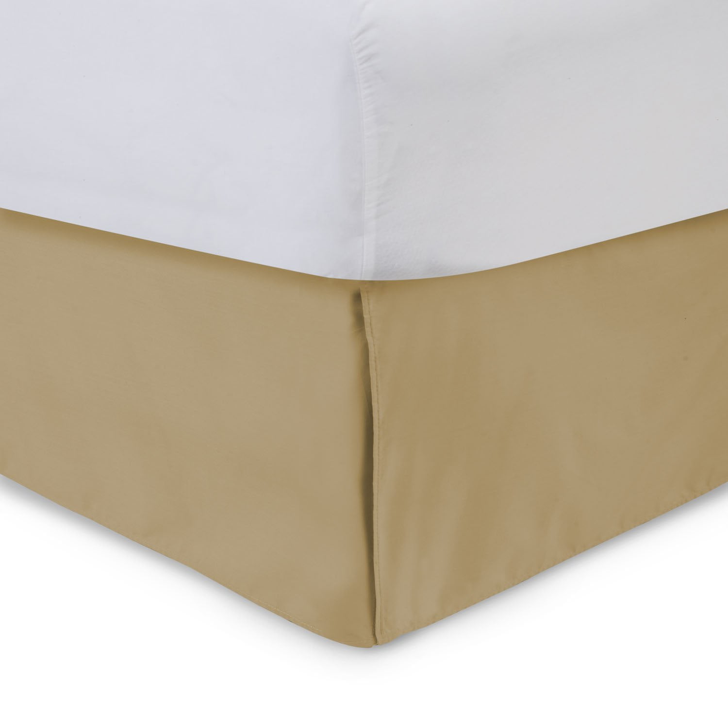 1 Navy Cal-King Wrap Around Elastic Bedding Bed Dressing SKIRT 14/" inch Drop