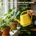 thumbnail image 6 of Large Capacity Watering Can Outdoor,1 Gallon Watering Can with Comfortable Handle Indoor Plant Watering Can Garden Plastic Watering Cans Long Spout for Indoor Outdoor Watering Plants(Yellow), 6 of 8