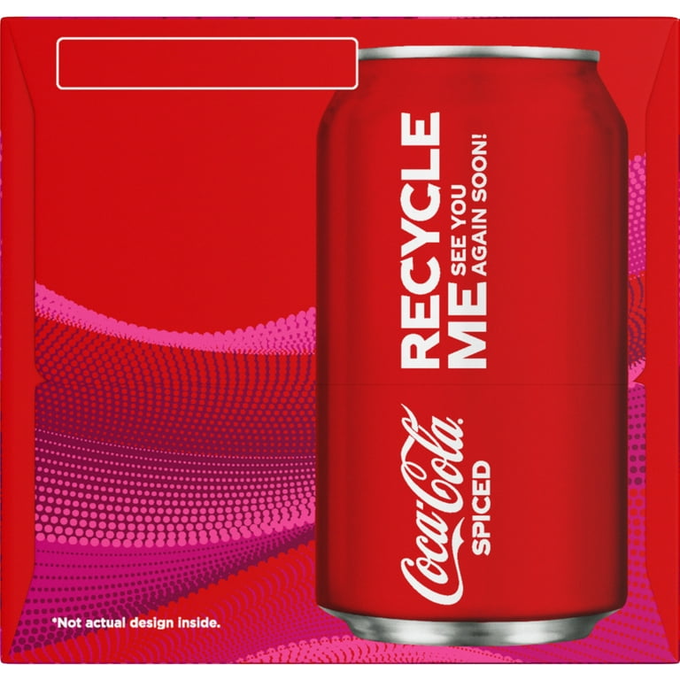 Coca-Cola® Original Spiced Raspberry Coke, 12 Pack, Multipack