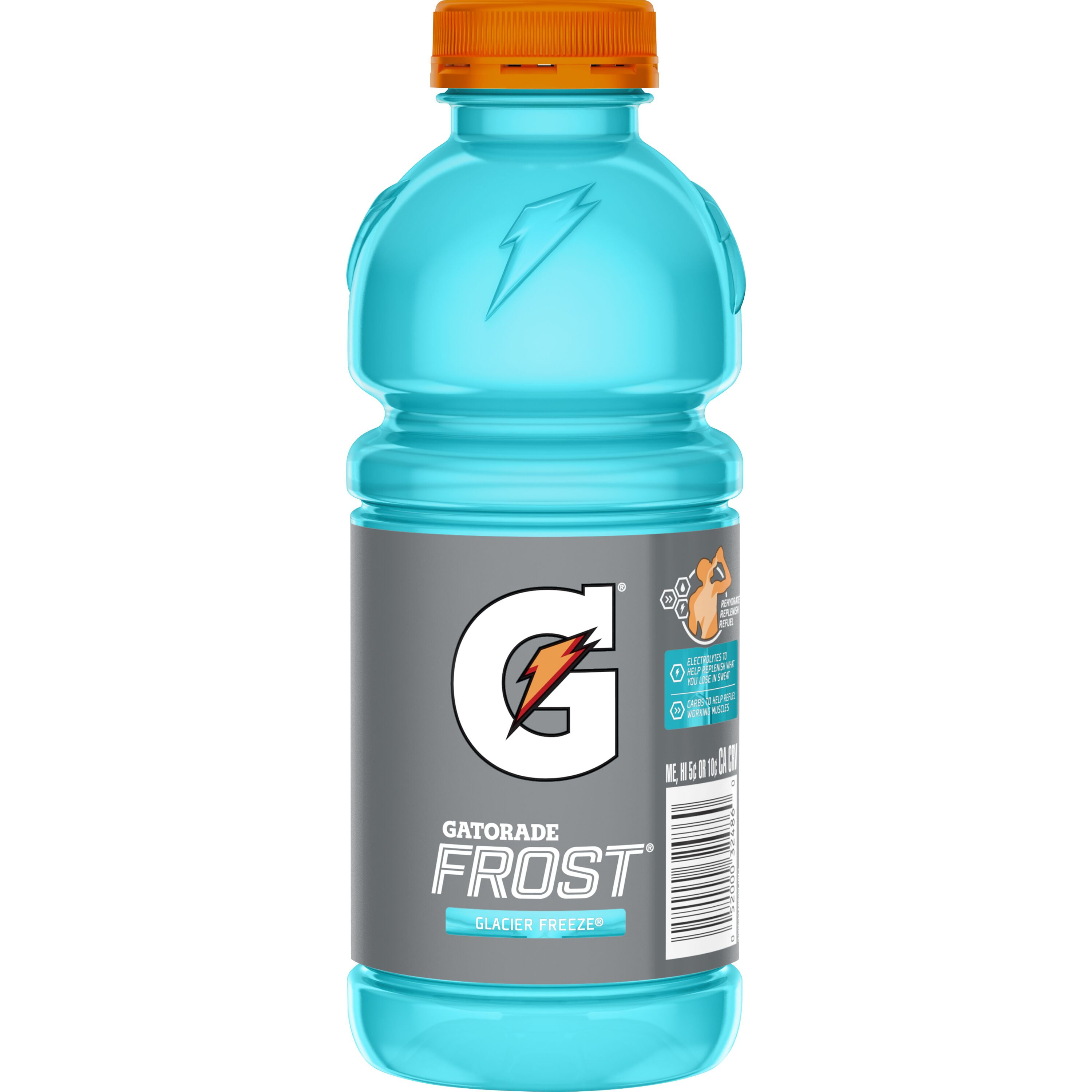 Gatorade G Zero Glacier Freeze boisson sportive désaltérante, 20 fl oz, 8  bouteilles - KreziCart