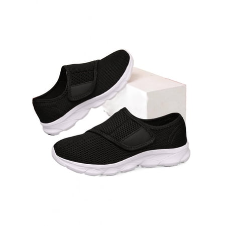 Women's Wide Shoes with Adjustable Lightweight for Diabetic Edema Plantar Fasciitis Bunions Arthritis Swollen Feet Air Cushion Bottom Fattening and Widening Elderly Shoes