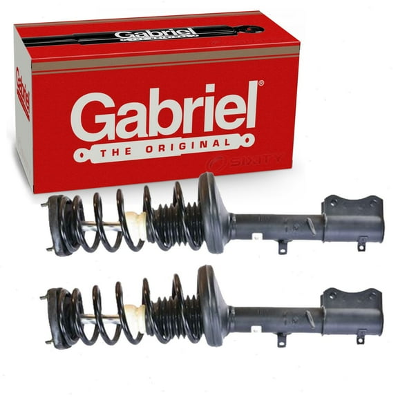 2 pc Gabriel G56949 ReadyMount Suspension Strut & Coil Springs for Assembly Shock Shocks Struts Fits select: 1993-2002 TOYOTA COROLLA, 1998-2002 CHEVROLET GEO PRIZM