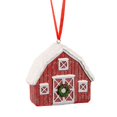 thumbnail image 1 of Snowy Barn Ornament, 1 of 2
