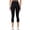 Black, variant on Sevpuikl Women's high waist capri leggings Tummy Control Butt Lifting Soft Elastic for Yoga Running Cycling Fitness(Navy blue,S)