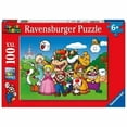 thumbnail image 1 of Ravensburger Super Mario Casse-Tête 100 Pcs TTG pour Enfants de 6 Ans et Plus - Pièces Extra Larges avec Mario, Luigi, Toad, Yoshi, Bowser et Plus, 1 of 1