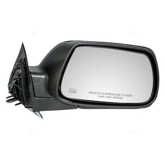 For Jeep Grand-Cherokee 2005 2006 2007 2008 2009 2010 Passenger Side Door Mirror | Power Heated | Textured Black | CH1321246 | 55156452AF