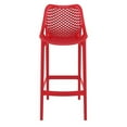 thumbnail image 3 of Compamia Air Tabouret de Bar de Patio à - Ensemble de 1, Rouge, 3 of 7
