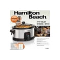 thumbnail image 2 of Hamilton Beach Stay or Go IntelliTime 33367 - Slow cooker - 6 qt - 280 W, 2 of 4
