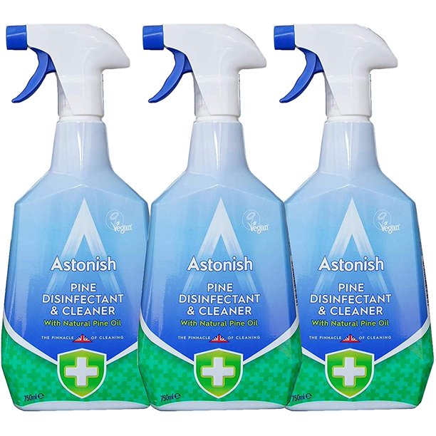 Astonish Pine Disinfectant and Cleaner with Natural Pine Oil, for