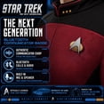 thumbnail image 3 of FAMETEK Star Trek Next Generation Bluetooth Communicator Badge 2026 Edition - TNG Bluetooth ComBadge with Chirp Sound Effects, Microphone & Speaker – Star Trek Memorabilia, Gifts and Collectibles, 3 of 8