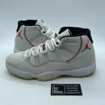 thumbnail image 1 of Ni - ke Size 11 - Air Jordan 11 Retro Platinum Tint Red Suede (378037-016), 1 of 5