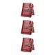 thumbnail image 1 of Cartera de Cuero Minnieouse con borla monedero plegable para almacenamiento de cambio de dinero, 1 of 6