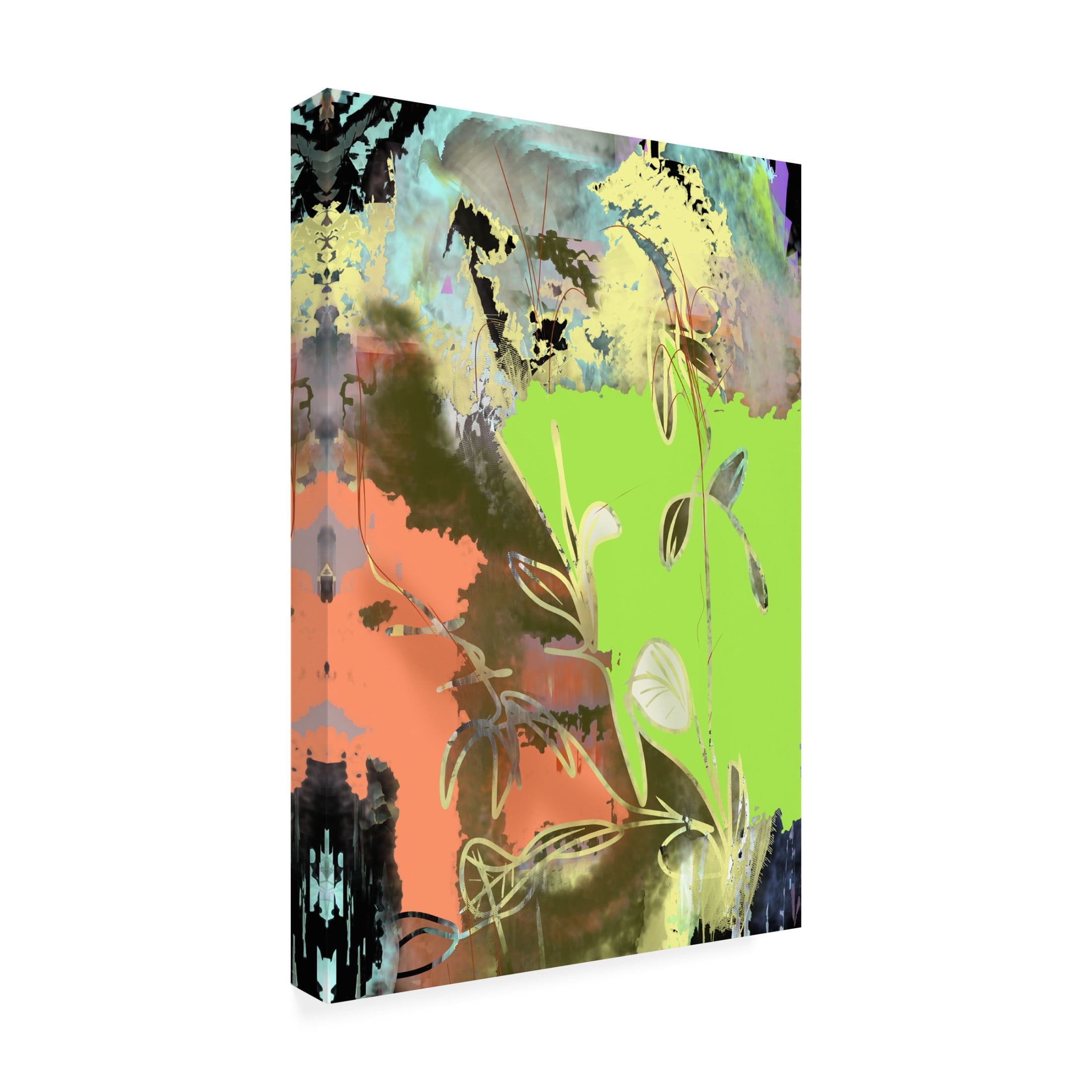 Trademark Fine Art Dpaulinos Silva Nature Comes Canvas Wall Art