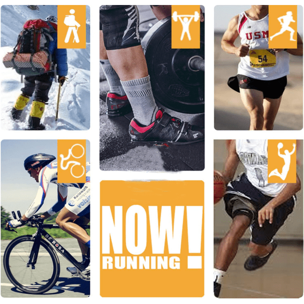 Rodillera Deportiva, Ligamentaria, Patelar, Rodillera, Transpirable y Respetando los Movimientos. Trotar/Correr, Senderismo, Tenis, Baloncesto, Hombres y Mujeres ZefeiWu 8390615897563