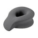 thumbnail image 5 of Almohada ergonómica para boca abajo con funda lavable, almohada de masaje SPA para viajes en avión Gris oscuro, 5 of 9