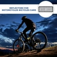 thumbnail image 6 of 2 Pcs Rectangle Rear Reflectors, Safety Reflective Warning Reflector White, 6 of 7