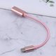 thumbnail image 3 of Cable adaptador extensor trenzado tipo C macho a USB hembra, convertidor OTG, sincronización de datos, transferencia, cargador de batería, oro rosa, 3 of 5