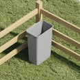 thumbnail image 3 of YounGG  Dowell 50Qt Wastebasket Trash Container, 13Gal, Plastic, Stackable, for Kitchen/Bathroom/Office, Fits Under Sink/Desk - Grey (1, 50 QT), 3 of 8