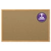 Cork Bulletin Board 48 x 36, Oak Frame