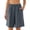 Dark Gray, variant on Women High Waist Wide Leg Loose Casual Shorts With Pockets Plus Size Beach Vacation Daily Loungewear Walking Outfits