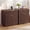 Walnut 2, variant on Fluted Nightstand Set of 2 with Charging Station, 23'' Mid Century Nightstand with 2 Drawers, Modern End Table for Bedroom Living Room, Curved Profile, Oak