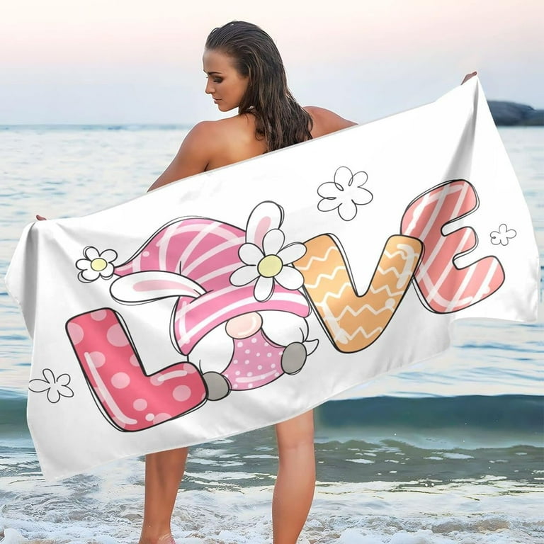 Cute pool towels sales