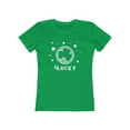 thumbnail image 2 of Womens St Patricks Day Shirt Lucky Womens St Patricks Day Shirts Cute Shamrock Lucky St Pattys Day Shirt, 2 of 6