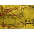 thumbnail image 1 of Ahgly Company Indoor Rectangle Oriental Yellow Industrial Area Rugs, 2' x 4', 1 of 4