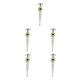thumbnail image 3 of Yuarrent Cebo LED para camarones, señuelo de calamar, equipo electrónico de aparejos de pesca, amplio rango con anzuelo afilado, aparejos de pescado, Blanco 5piezas Yuarrent CBP228551, 3 of 4