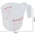 thumbnail image 4 of 1 Plastic Measuring Cup, Kitchen Plastic Measuring Cup, For Accurate Measurement Of Kitchen Liquids.(250ML), 4 of 4
